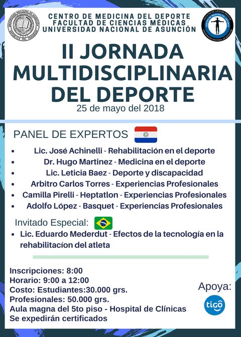 Afiche jornada del deporte